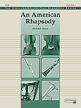 An American Rhapsody Orchestra sheet music cover Thumbnail